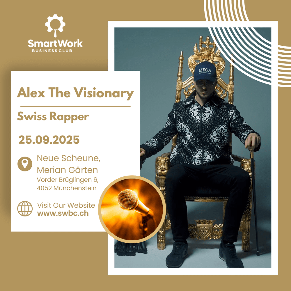 Eventposter Alex the Visionary