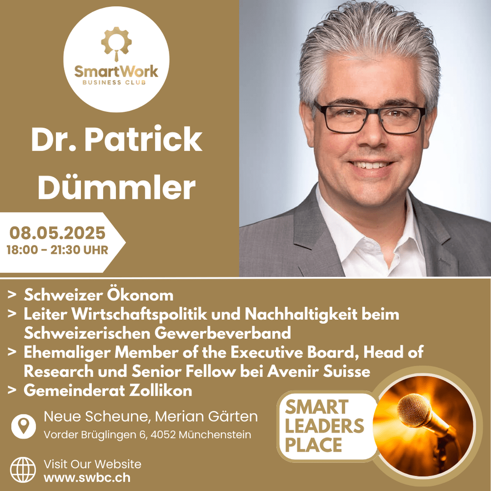 Eventposter Dr. Patrick Dümmler