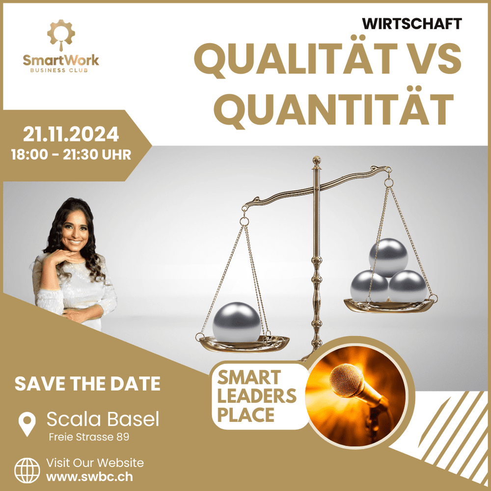 Eventposter Qualität vs. Quantität