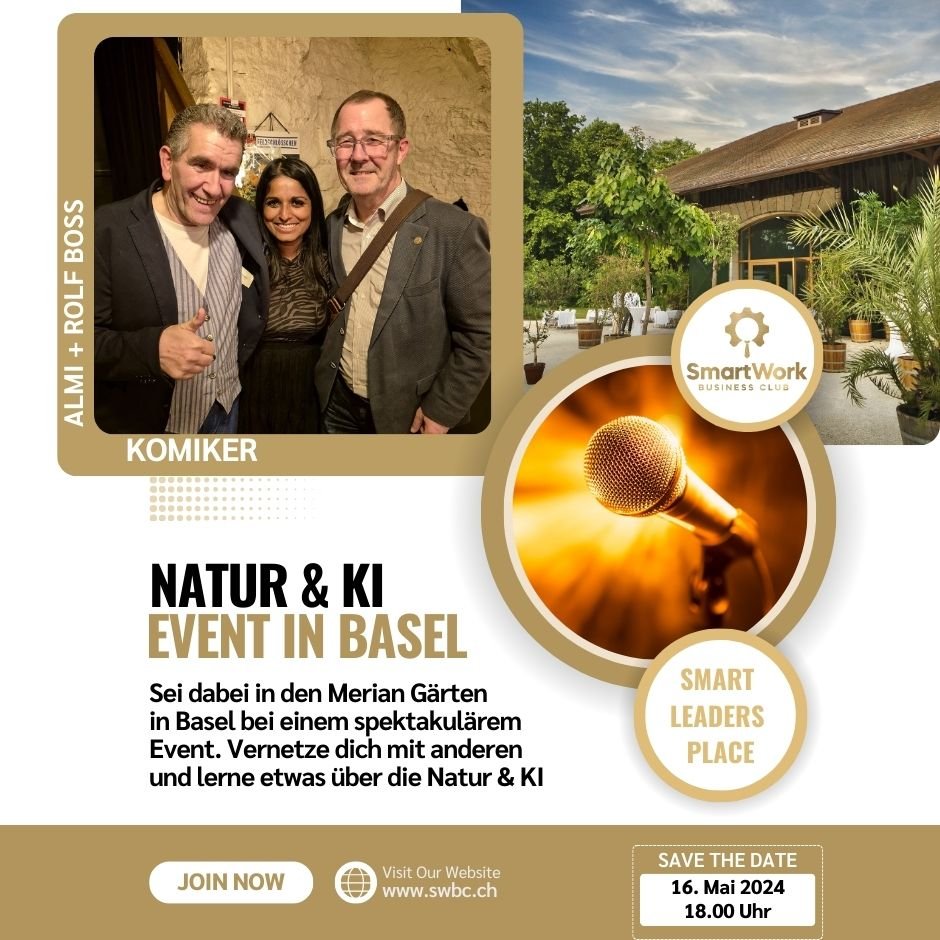 Eventposter Almi und Rolf Boss